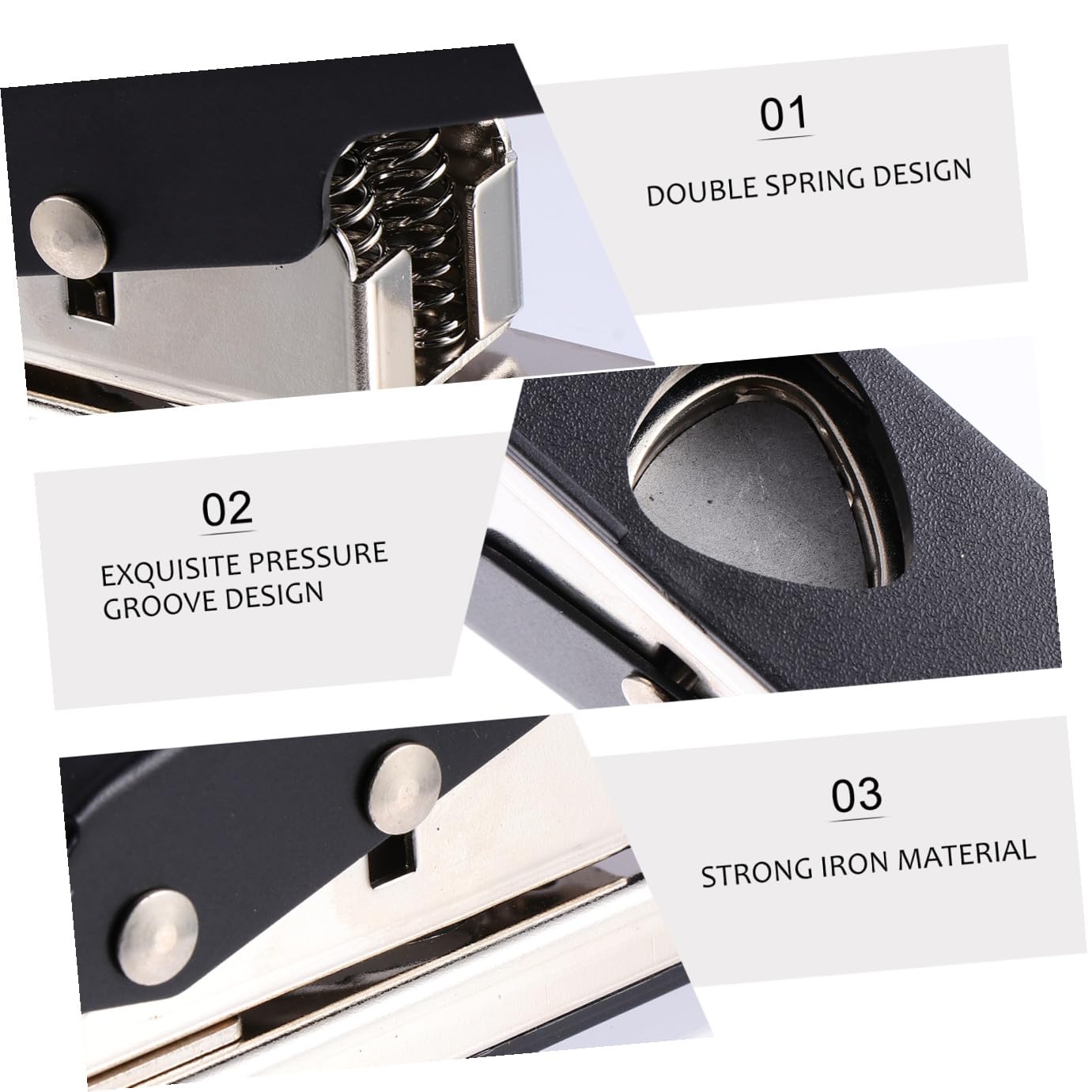 FRCOLOR Puncher per Plettro Chitarra in Ferro Resistente Facile da Usare per Creare Plettri Personalizzati da Plastica Rigida Accessorio per Musicisti e Kit Fai da Te