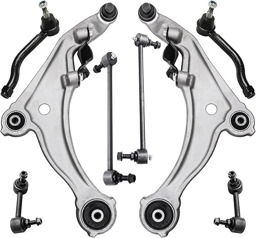 Miniatura 197 de Detroit Axle - Kit de suspensión delantera de 8 piezas para Toyota Sienna 2004-2010, brazos de control inferiores con rótulas interiores exteriores