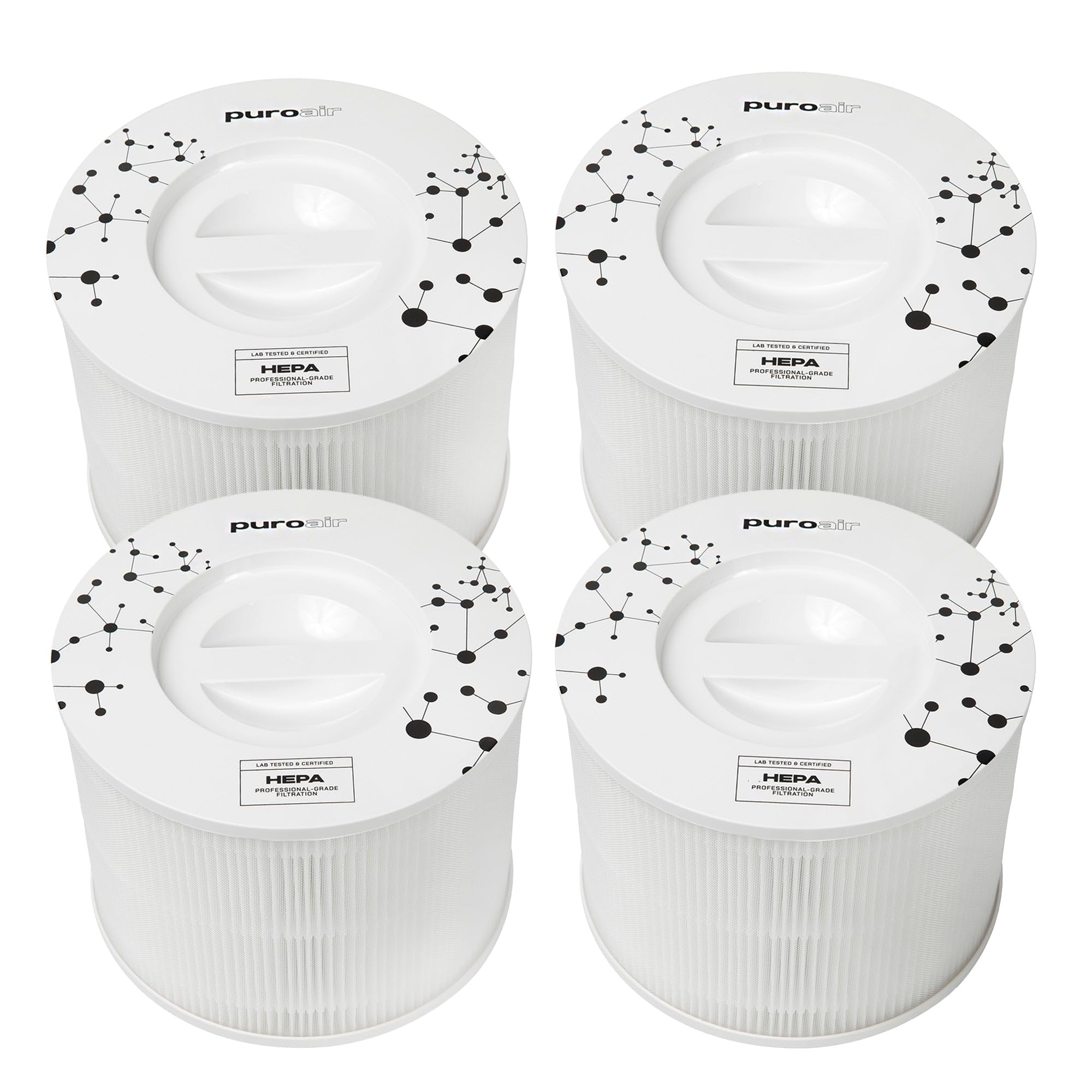 Sponsored Ad - PuroAir 240 Replacement Filter - HEPA Filters up to 99.9% of Smoke, Pollen, Dust and Common Household Pollutants - HEPA Air Filter Replacement for PuroAir 240 Air Purifier (4 Pack)