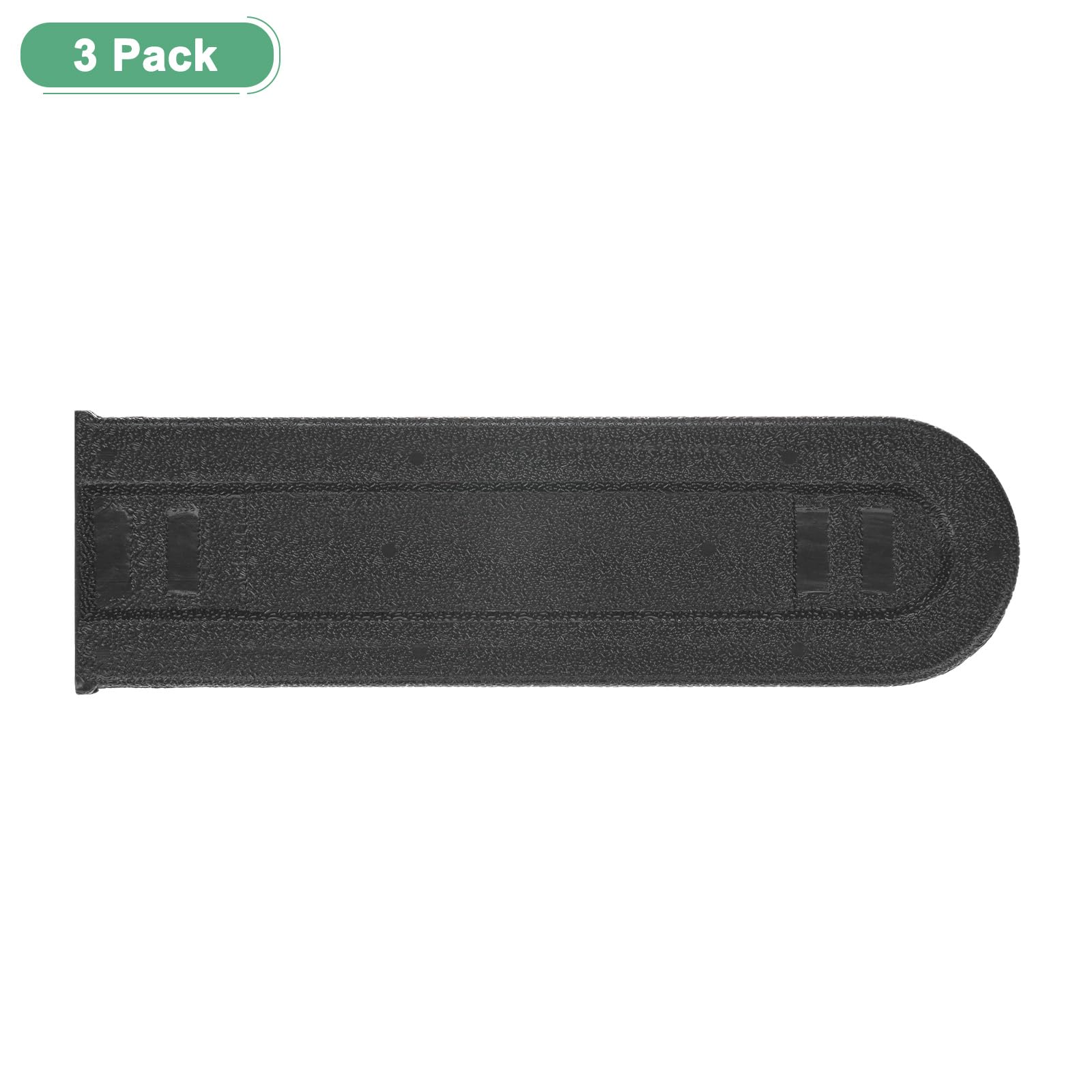 M METERXITY 3-Pack Chainsaw Chain Cover 10 Inch Plastic Chainsaw Scabbard Cover Chainsaw Bar Cover for 10" Garden Chainsaw Protective Cover - Image 3
