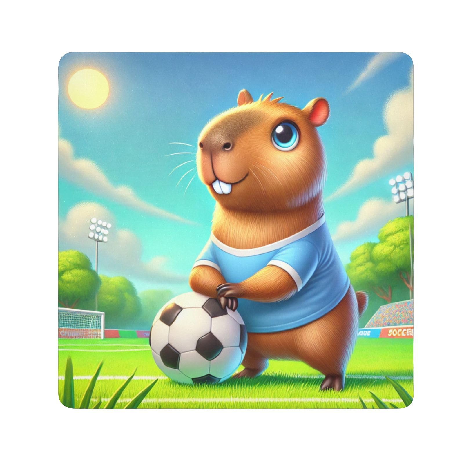 Joko Ivery Capybara Soccer Self-adhesive Cloth 17.7