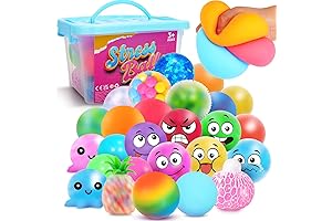 Fidget Stress Balls for Adults 28 Pack: Treat Your Stress