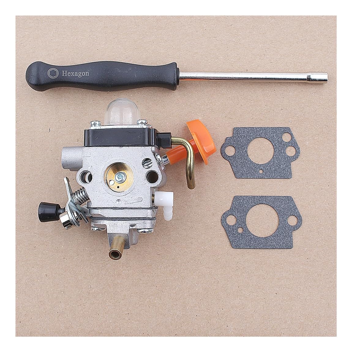 Kit de junta de carburador para reparar fallos de arranque en modelos FS130 y KM130