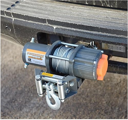 Miniatura 2 de Guide Gear - Soporte universal para cabrestante de 3500 lbs, Receptor de 2 pulgadas