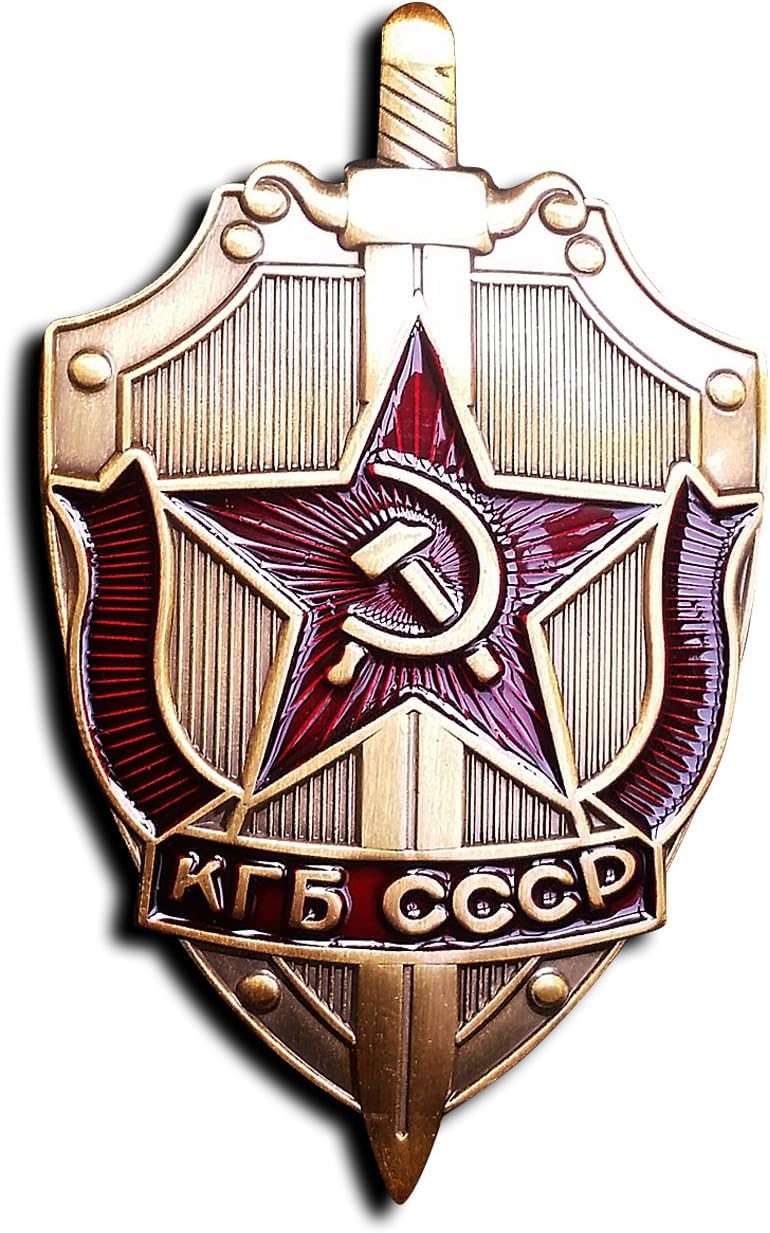 Amazon | FREECROWS KGB ロシアバッジ ソビエト共産主義鎌