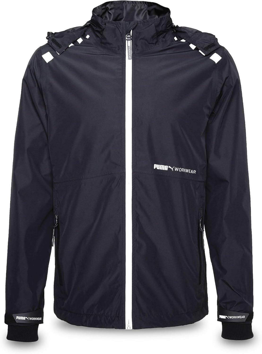 PUMA Workwear Mens Jacket - Durable All-Weather Lightweight Waterproof Mens Rain Jacket for Outdoor Work and Construction