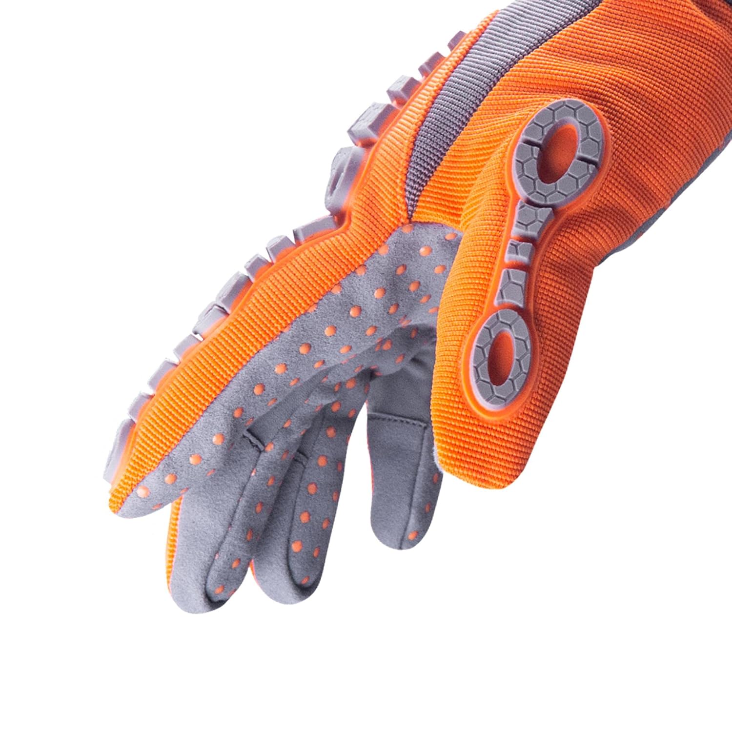 HexArmor Mechanics Gloves,XL/10,9-3/4",PR, X-Large (4070-XL (10))
