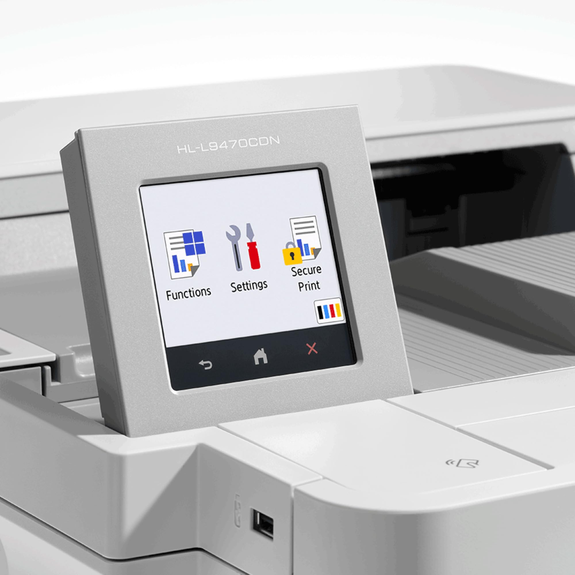 Brother HL-L9470cdn - Drucker - Farbe - Duplex - Laser - A4 - 2400 X 600 Dpi - Bis Zu 40 Seiten/min. (einfarbig)/ Bis Zu 40 Seiten/min. (farbe) - Kap