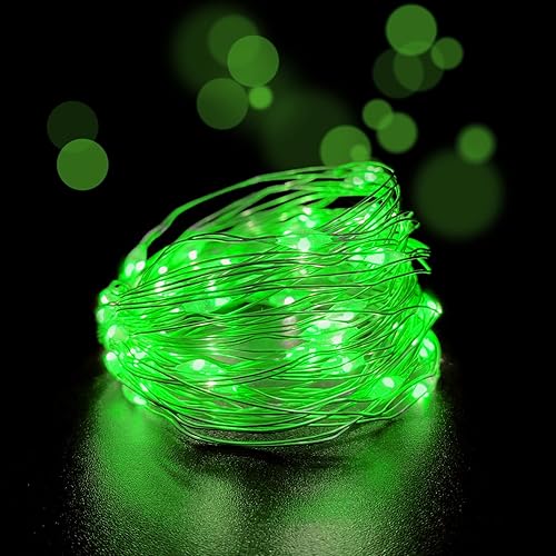 Miniatura 13 de Juego de 4 mini luces LED de hadas que funcionan con pilas, luces de gota de rocío para interiores con temporizador de 6 horas encendidas/18 horas