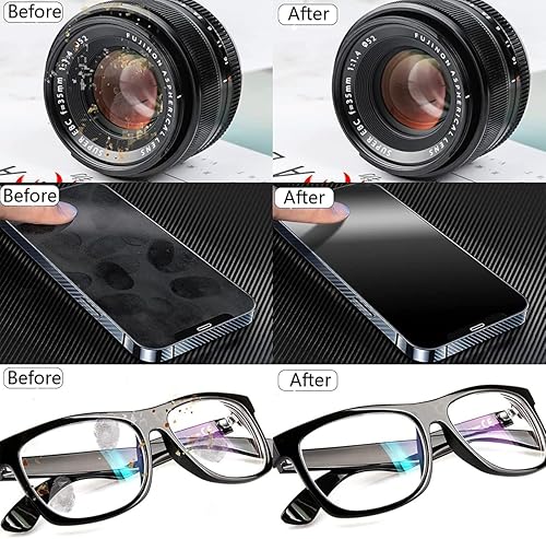 Miniatura 7 de Paquete de 15 paños de limpieza para gafas, toallitas limpiadoras de lentes y lentes para teléfonos móviles, relojes, pantallas y todas las