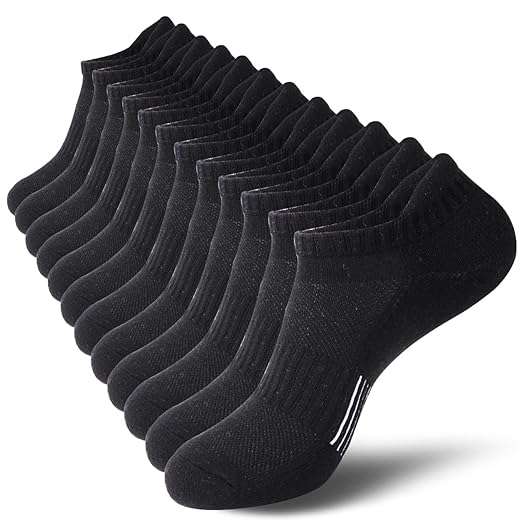 BUDERMMY Women's Cushioned Running Ankle Socks