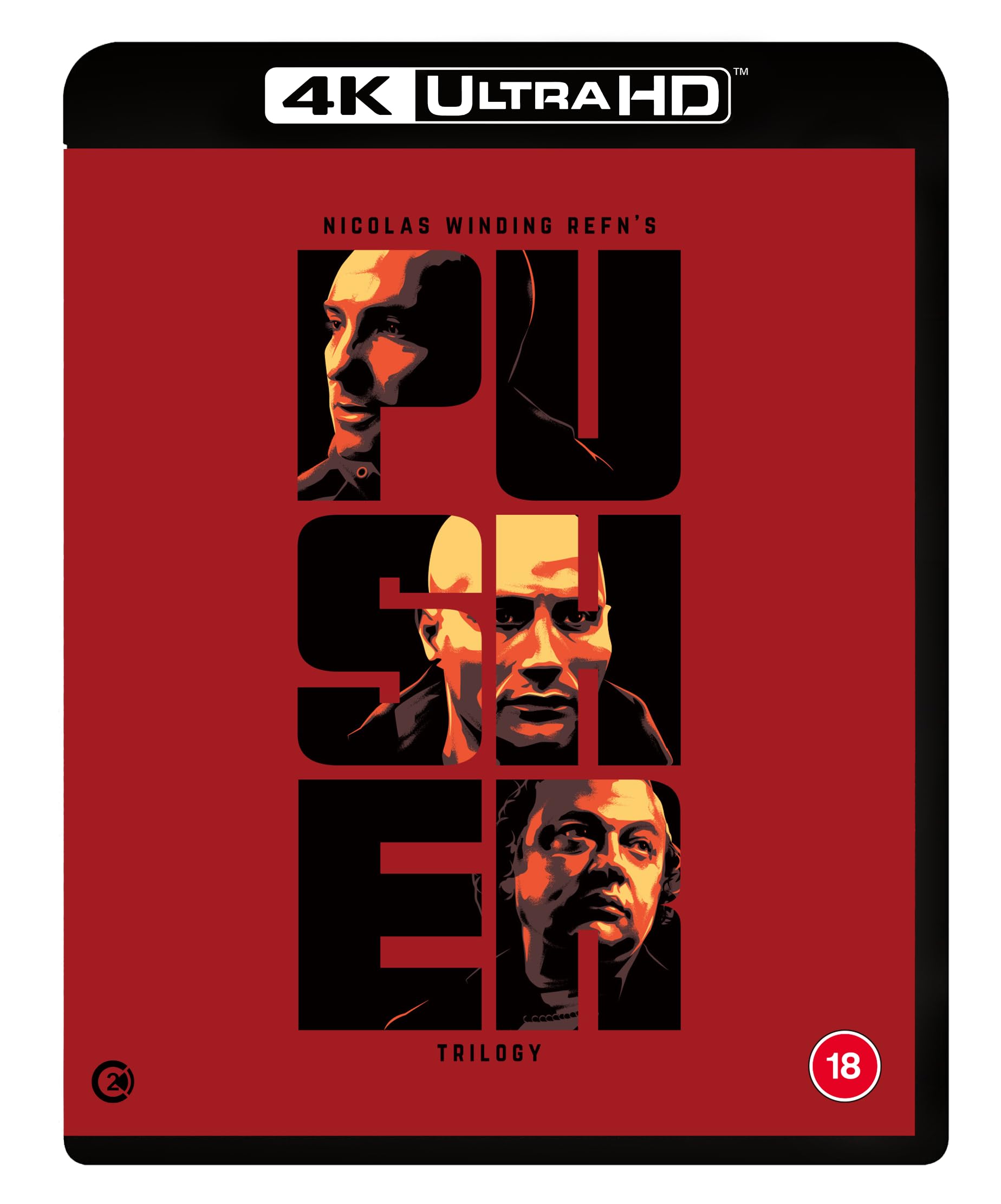 The Pusher Trilogy: [4K UHD] [Blu-ray] [Region Free]