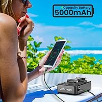 Vista 3 de JTEMAN Cell Phone Stand with Bluetooth Speaker,HD Sound Adjustable Phone Holder,Birthday Gifts for Men Women, Cool Tech Kitchen Gadgets for Most