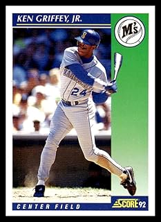1992 Score #1 Ken Griffey Jr. Seattle Mariners Baseball NM-MT