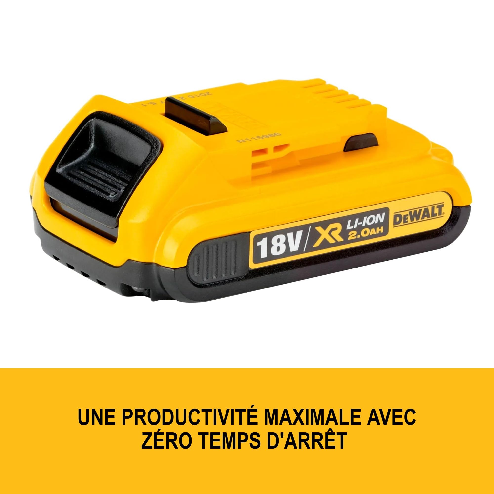 DEWALT, 18V 2.0Ah XR Li-ION Battery Pack, DCB183-XJ