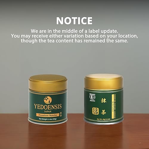 Miniatura 2 de YEDOENSIS Matcha Premium - Té verde japonés orgánico Matcha en polvo, certificado JAS orgánico vegano sin gluten (1.41 oz)