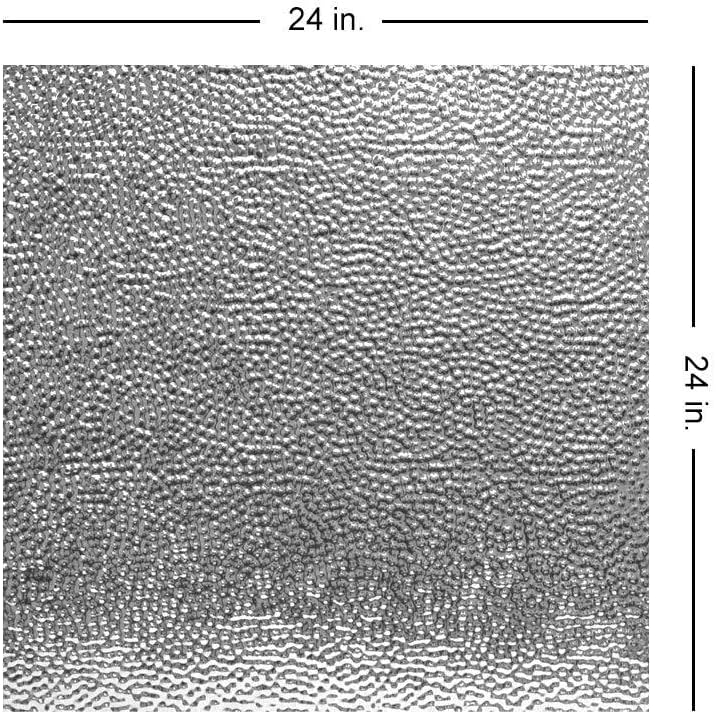 Shanko 2 ft. x 2 ft. Tin Plated Steel Wall and Ceiling Patterns Nail Up Steel (Unfinished) 12 Pack