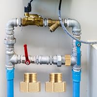 BieMian 1/2" - 3/8" Sárgaréz Csökkentő Adapter 4db Csőcsatlakozó 5