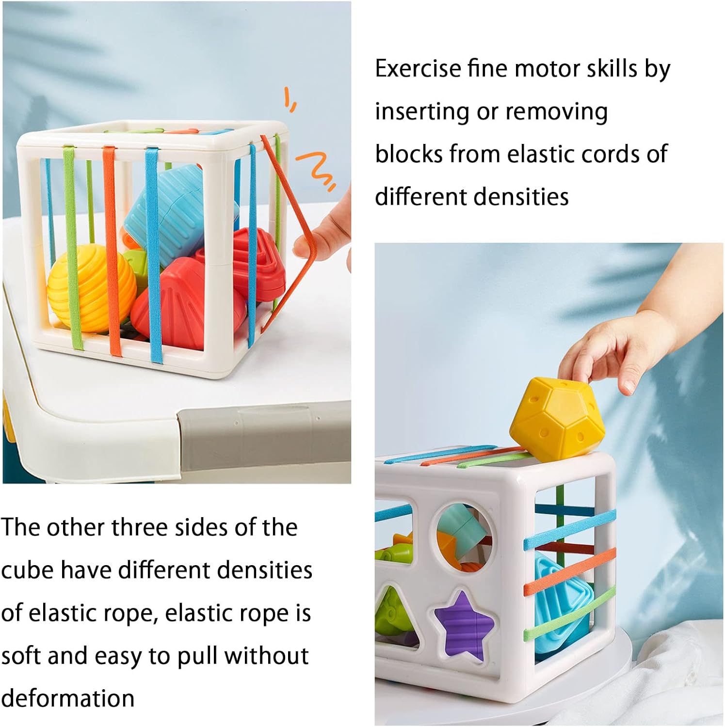 Juguetes Montessori para niños de año juguetes para bebés de 12