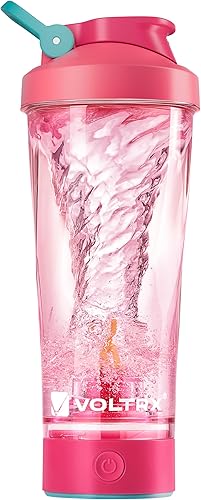 Miniatura 23 de VOLTRX Botella eléctrica para mezclar batidos con proteínas Negro -,Aurora verde,Banana Yellow,Azul,Rosa pálido,Rojo carmesí,Verde,Azul Poder,Morado
