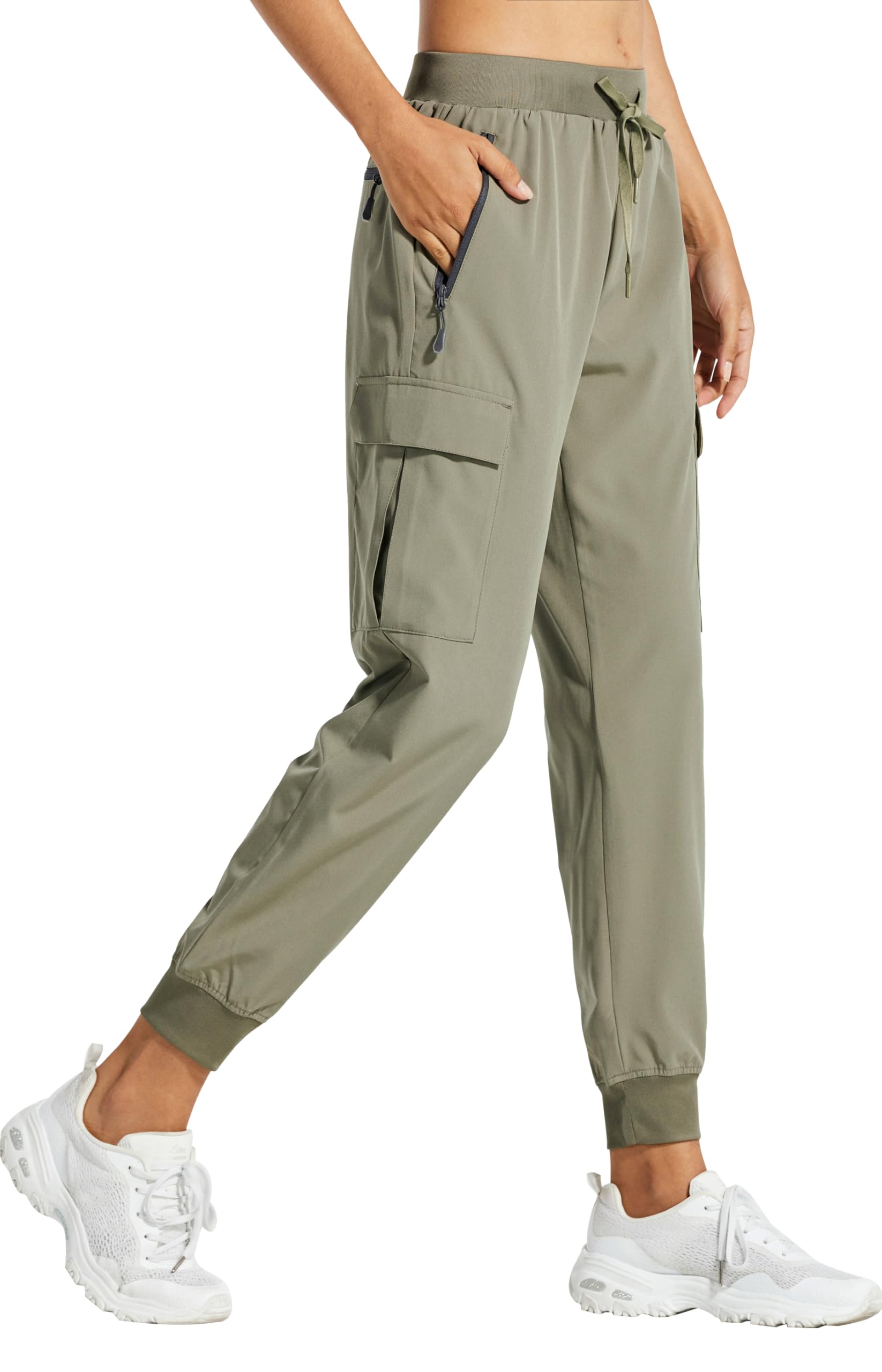 Libin Pantaloni da Cargo Jogging da Donna Leggeri ad Asciugatura Rapida Escursionismo Trekking Pantaloni da Traspiranti Allenamento Casual Pantaloni All'aperto