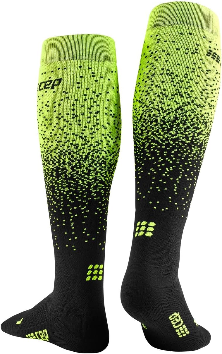 CEP Women's Winter Compression Snowfall Design Ski and Snowboard Socks
