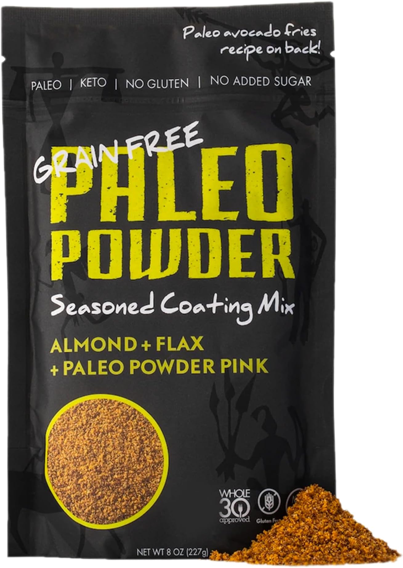 Paleo Powder Almond + Flax + Pink Breadless Breading