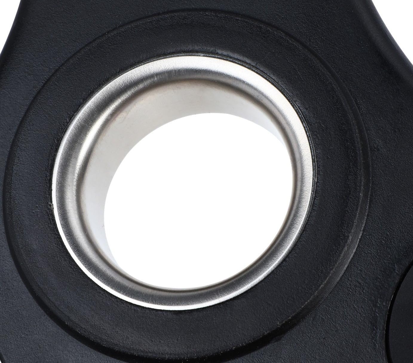 Discos de Peso Olímpicos con 3 Agarres, 105kg Set, 50mm Diámetro Interior, Negro, Goma Profesional