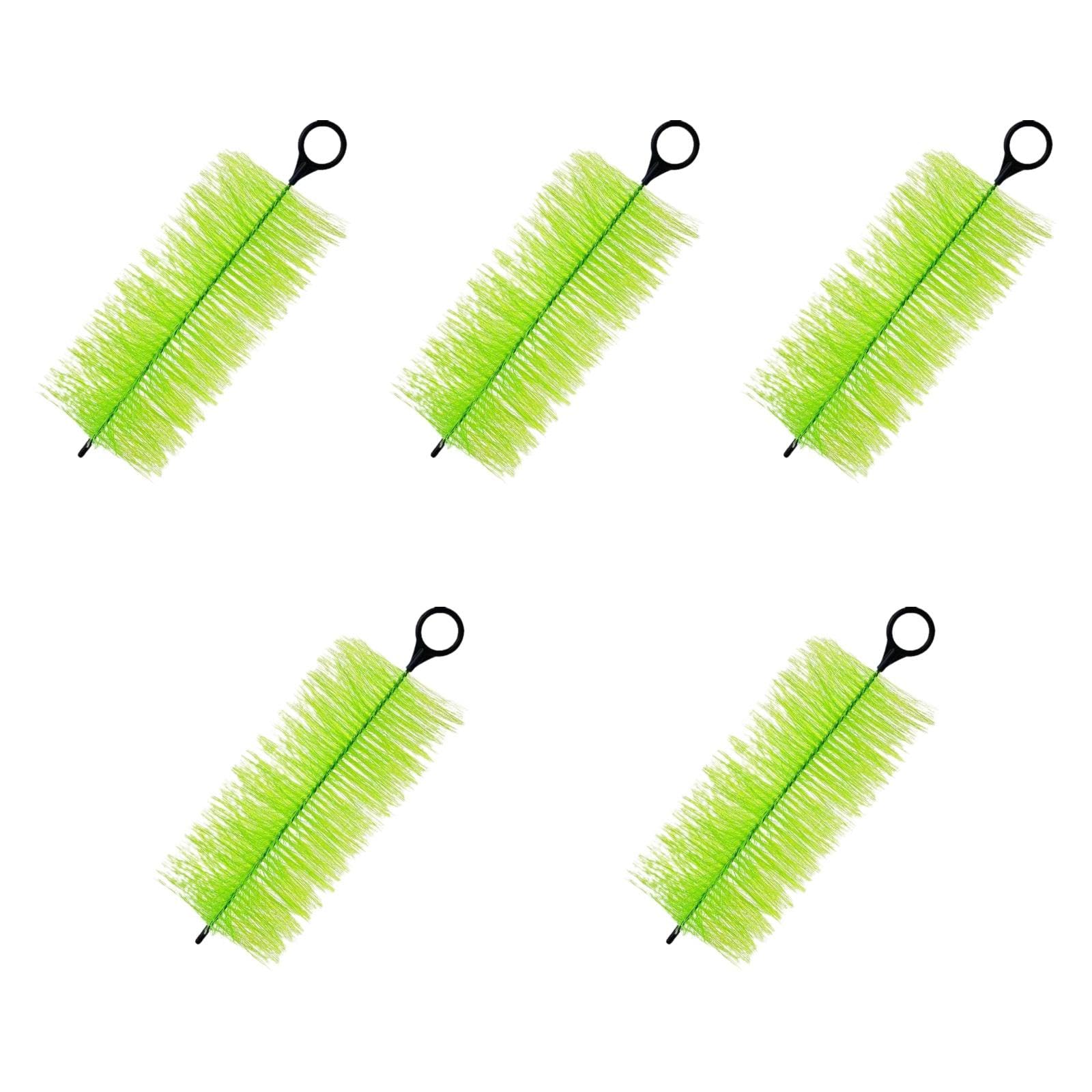 F Fityle 5 Pezzi Spazzole per filtri per laghetti per Pesci Acquario Acqua Giardino Stagno Skimmer Facile da Usare Accessori per laghetti Spazzola per la, 40 cm