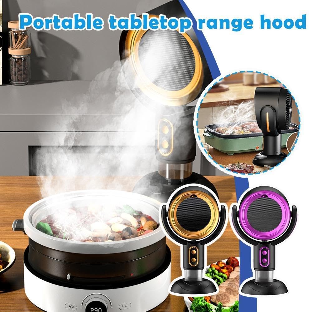Tragbarer Desktop-Haube, negativer Ionenrauch, Deodorant, Sterilisation, Reiniger, Grill, Outdoor, Camping, Gadgets