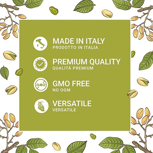 Miniatura 2 de EATALIAN by AMZ BETTER - Crema de pistacho, 7 onzas  7.05 oz, pasta de pistacho untable, sabor dulce y único, ideal para pan, para pasteles,