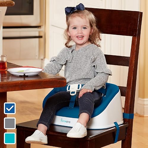 Miniatura 7 de hiccapop ErgoBoost - Asiento elevador para mesa de comedor, antideslizante y estable para niños pequeños, asiento elevador para mesa de comedor,