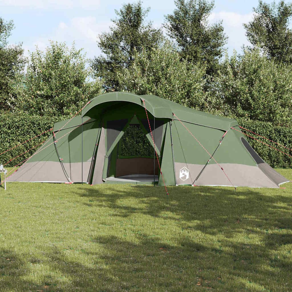 Tenda familiare 6 Persone Blu e Grigio 721 x 335 cm