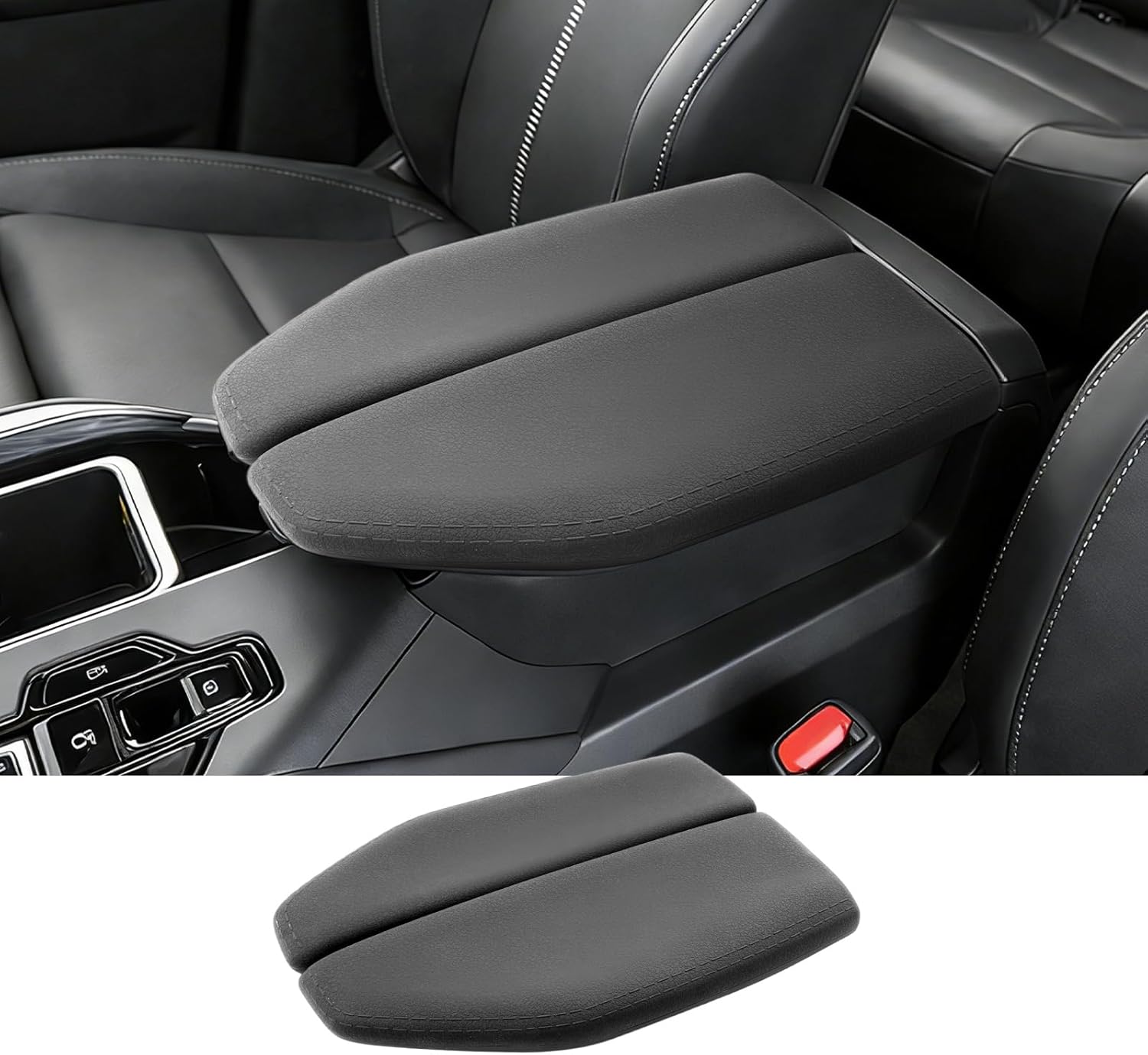 2024 2025 2026 TX350 & TX500h Center Console Cover for Lexus TX (350/500h/Premium/Luxury/F Sport Handling), Waterproof &Comfy Silicone Armrest Cover 2026 2025 TX350 TX500h Accessories