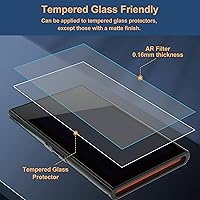 Vista 6 de Paquete de 2 protectores de pantalla antirreflectantes para Nintendo Switch 2 [7.9 pulgadas], ultra transparente, bloqueo de luz azul, resistente a