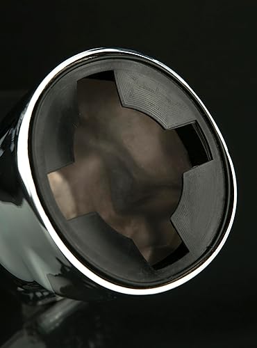 Miniatura 7 de Kruzer Kustom Kaddy posavasos para motocicleta con diseño de calavera, cromado