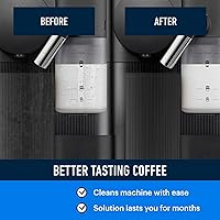 Vista 6 de Essential Values Solución de descalcificación compatible con Nespresso, descalcificadora de café, limpiador de cafetera, hervidor, limpieza