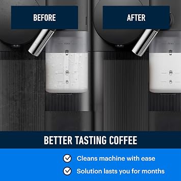 Essential Values Descaling Solution Compatible with Nespresso - Coffee Descaler - Coffee Maker Cleaner - Kettle, Espresso Machine Cleaning - 12 Month Supply 2-Pack