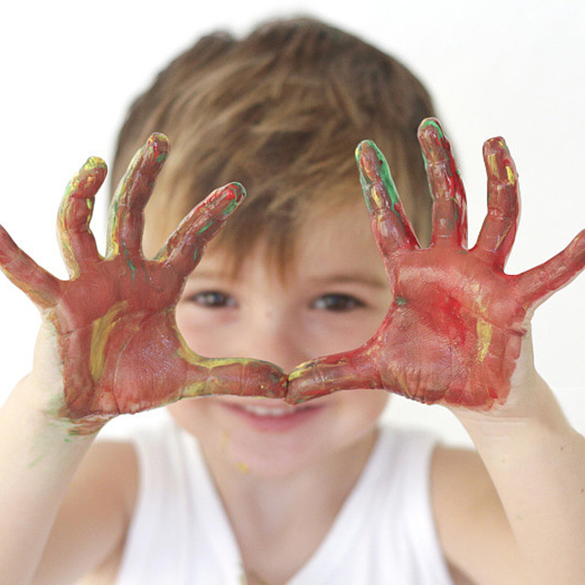 QSLKI Kit di Impronte di Mani per Famiglia, Nero, Cornice Impronta Mani e Piedi Neonati con Spazio, Kit di Impronte Delle Mani dei Membri Della Famiglia, 4 Deflettori, 6 Vernici, Stampa di Zampe