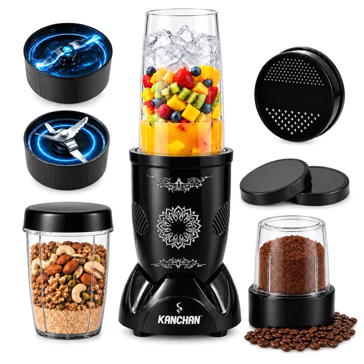 Kanchan Nutri Blender - Juicer, Mixer & Grinder -10 Kanchan Nutri Blender - Juicer, Mixer & Grinder -10