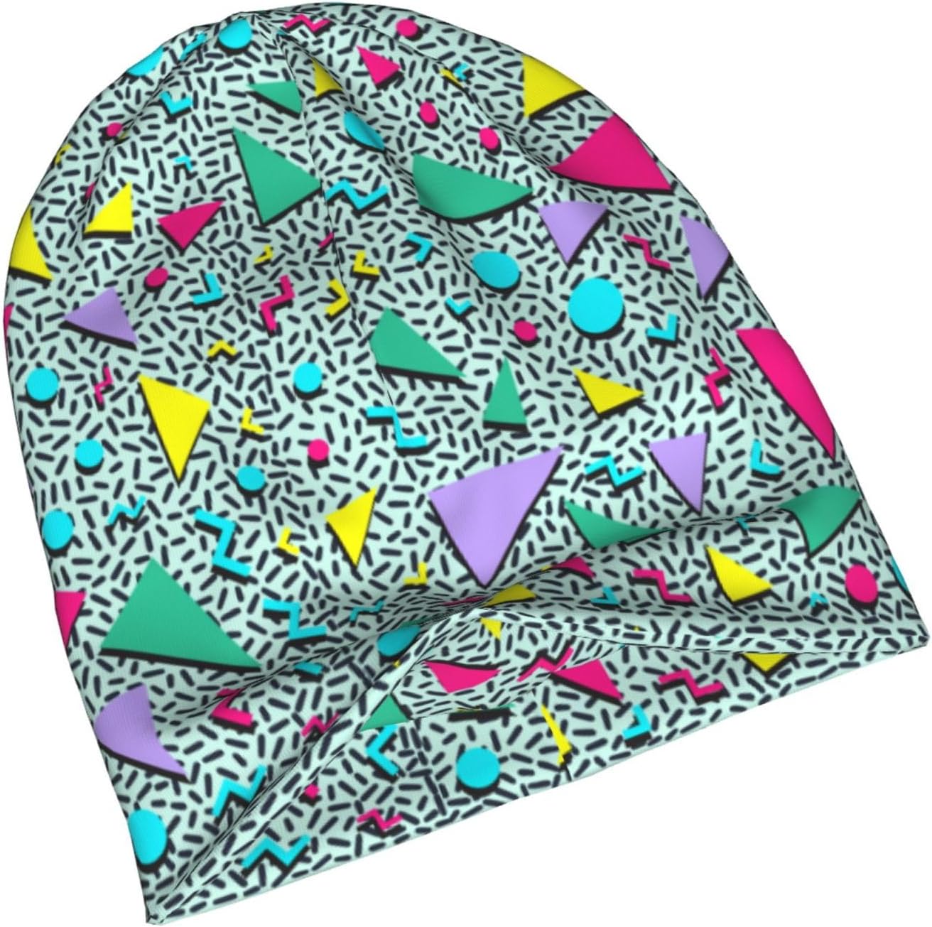 Cat Beanie Hat Chemo Headwear Slouchy Skull Sleep Cap for Women Men Winter Running - Image 7