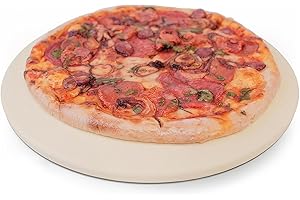 Cast Elegance Pizza Stone: Ultimate Crispness For Perfect Pizza Nights