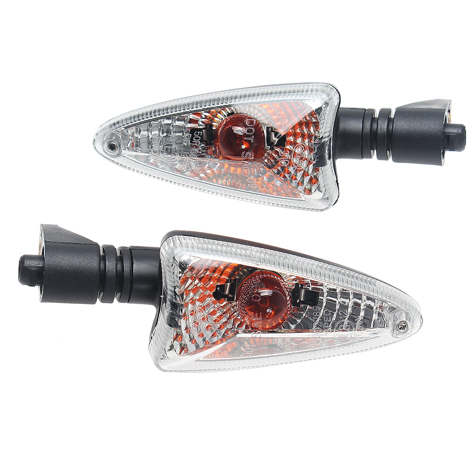Frecce Moto, Freccia Moto Indicatore di direzione da 36 mm Uso Adatto per Aprilia SR Motard 125 2012-2015 NA 850 Mana 2007-2010 SL 750 Shiver 07-15 Moto