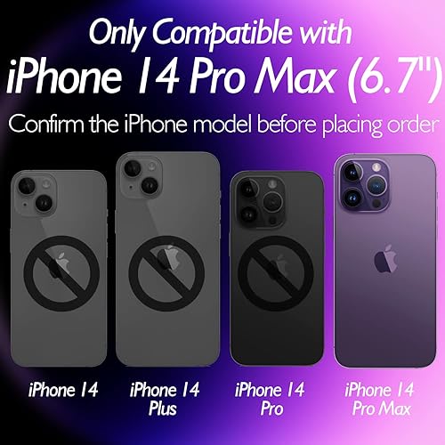 Miniatura 2 de Protector de pantalla trasera para iPhone 14 Pro Max (paquete de 3), iPhone 14 Pro Max, protector de vidrio trasero templado (6.7 pulgadas)