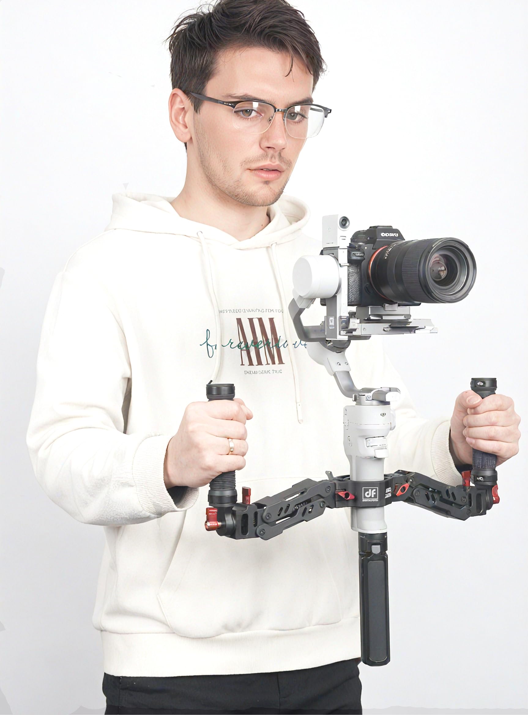Amazon.com : DIGITALFOTO Ares Z Axis Spring Gimbal Dual Handle