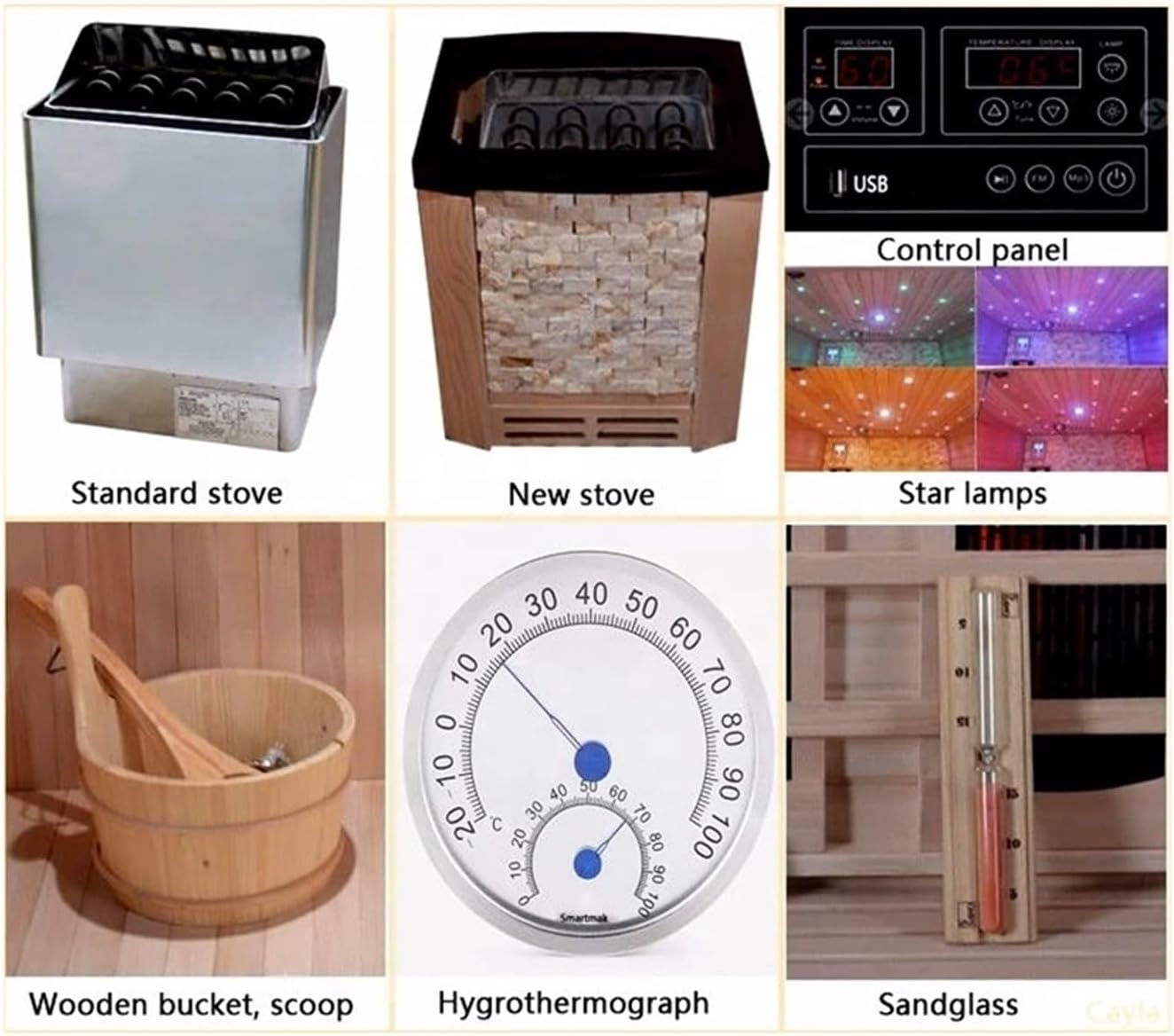 Sauna Heater USB Infrared Sauna Parts Control Panel