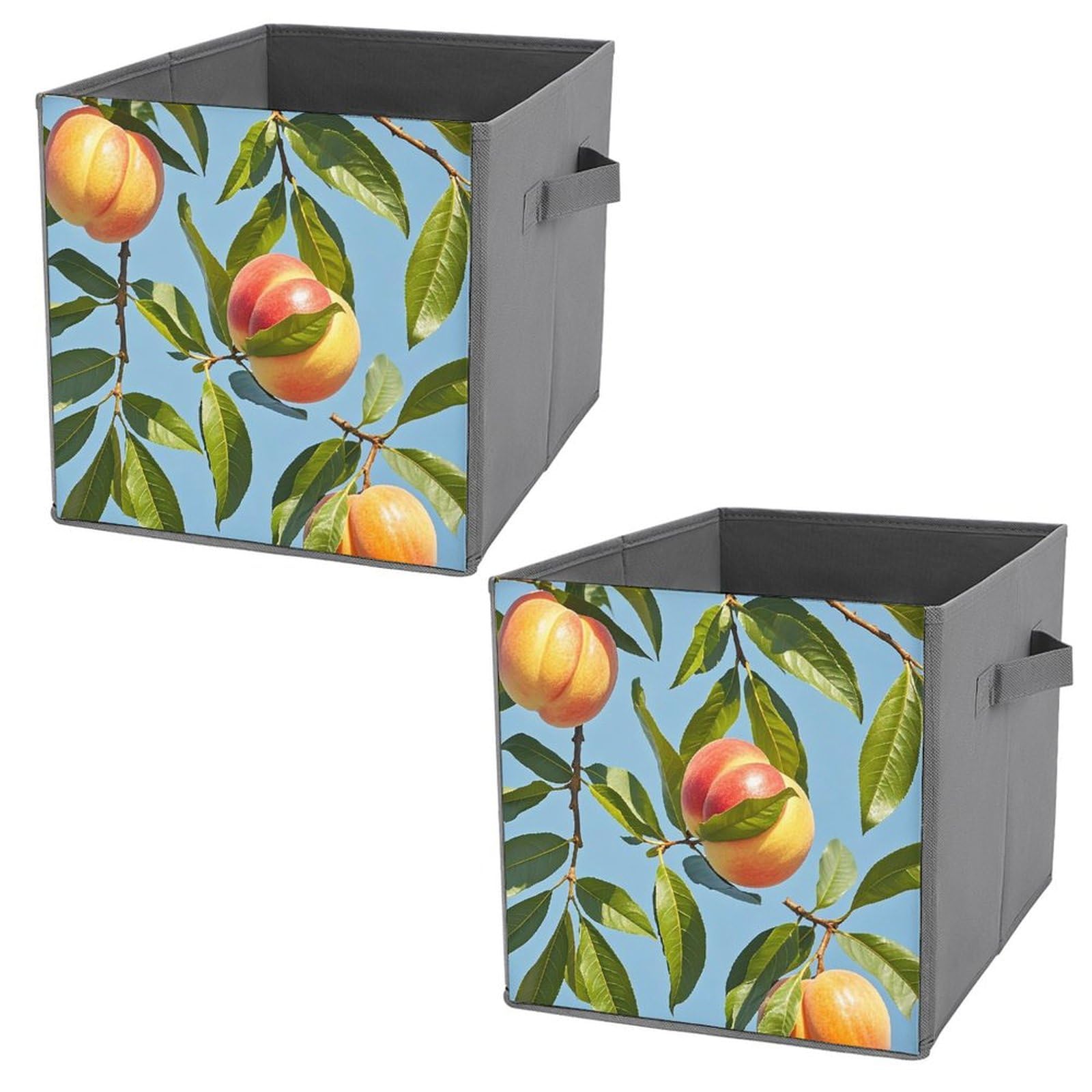 Panier de rangement feuilles de pêche pliable : optimisez vos placards et étagères