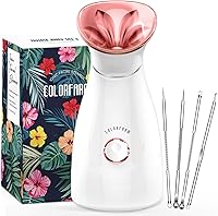 Colorfarm Nano Ionic Facial Steamer: Deep Pore Cleansing, Unclogs Pores, Home Spa Humidifier for All Skin Types
