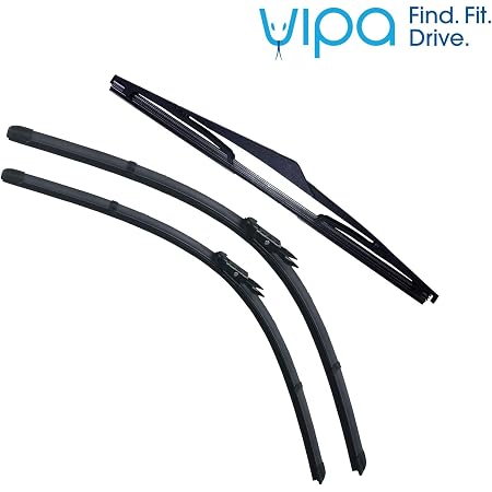 Front Windscreen Wiper Blades Set – Fits Vauxhall Zafira 1999-2005 – UK Made, CDM Brand