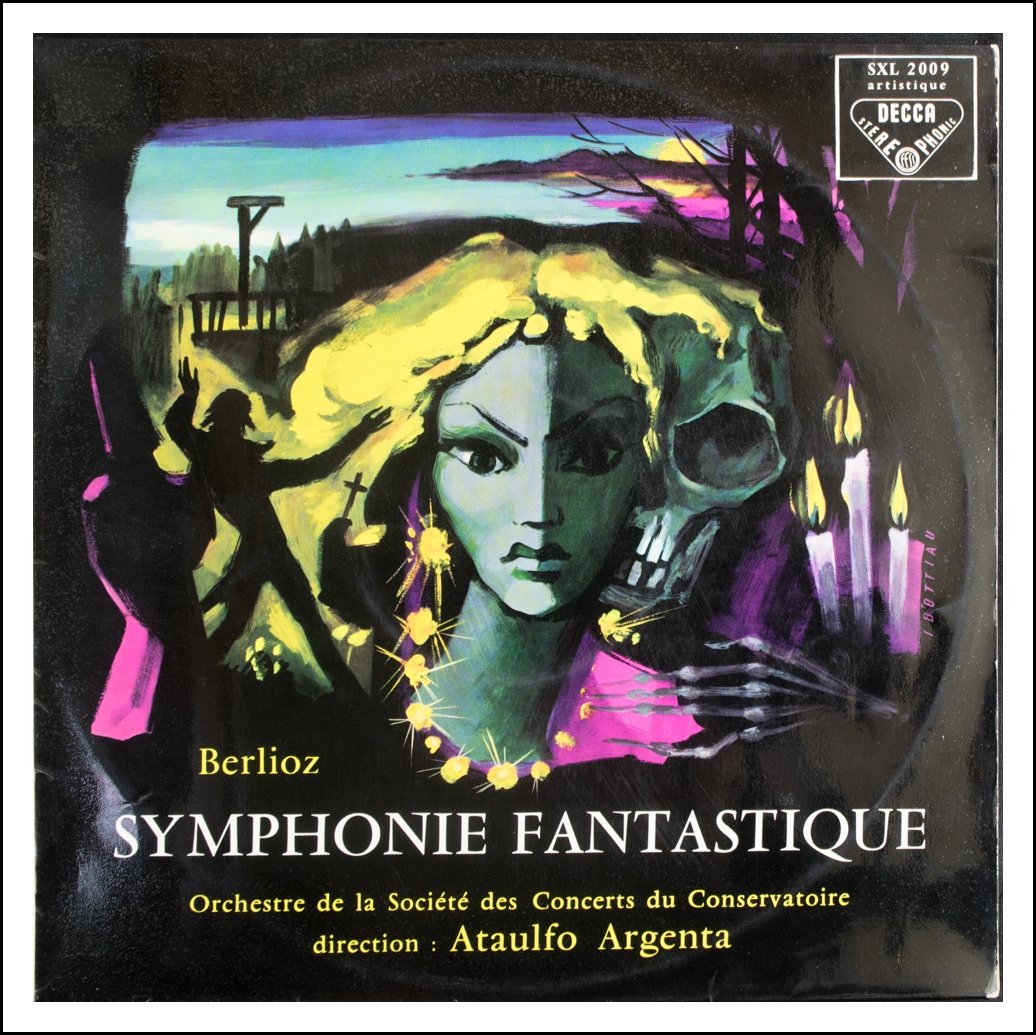 Symphonie Fantastique Op. 14 - Berlioz Paris Conservatoire Orchestra* / Argenta* LP